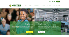 Desktop Screenshot of hunteremployment.com